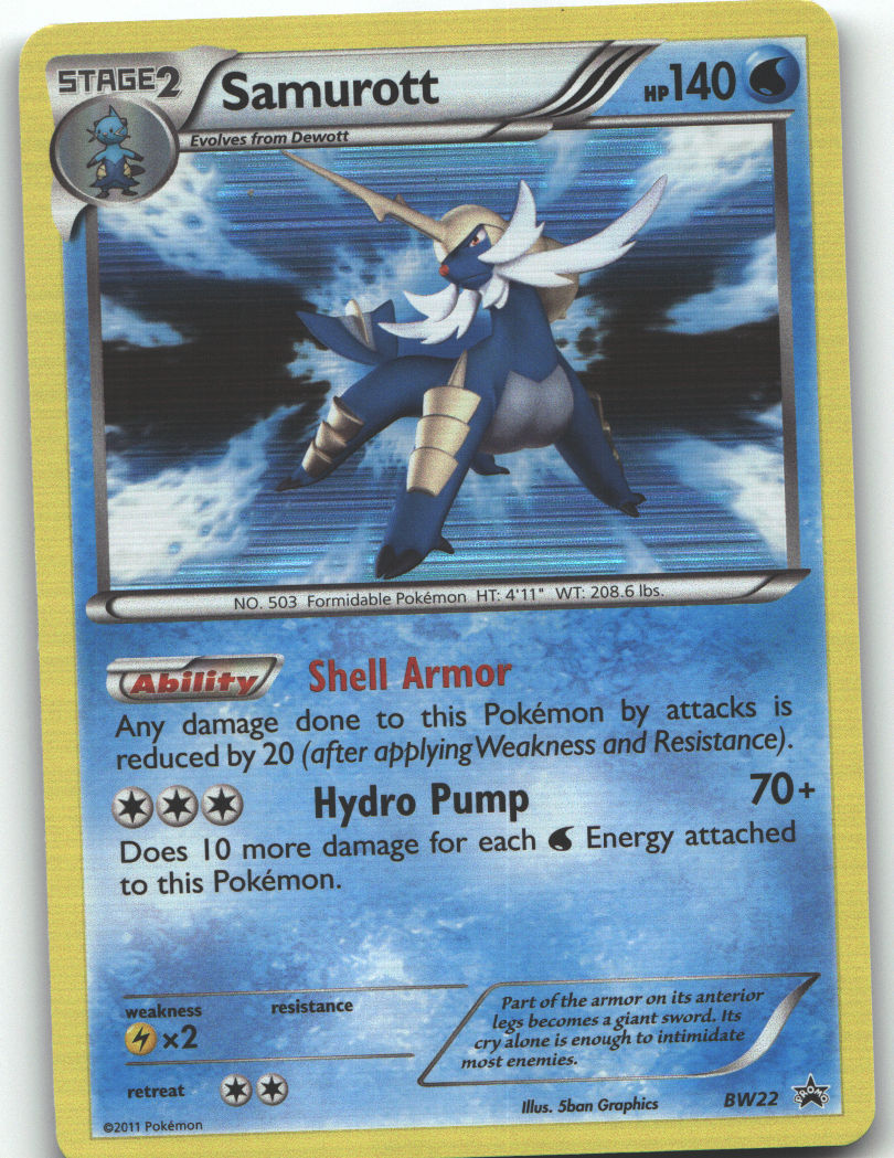 Samurott - BW22