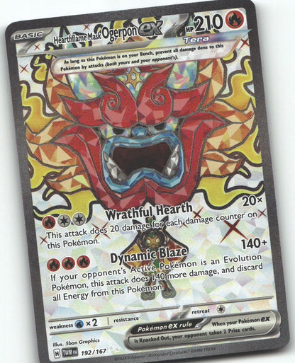 Hearthflame Mask Ogerpon ex - 192/167