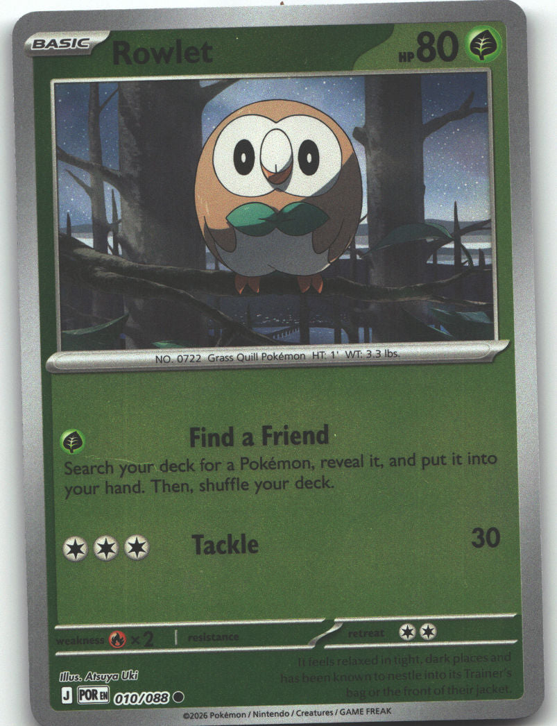 Rowlet - 010/088