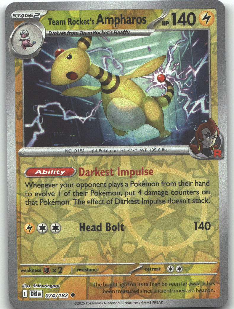 Team Rocket's Ampharos