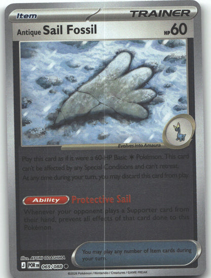Antique Sail Fossil