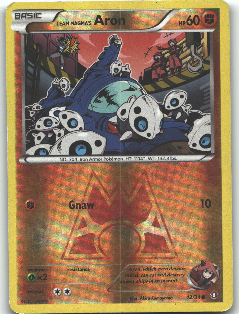 Team Magma's Aron