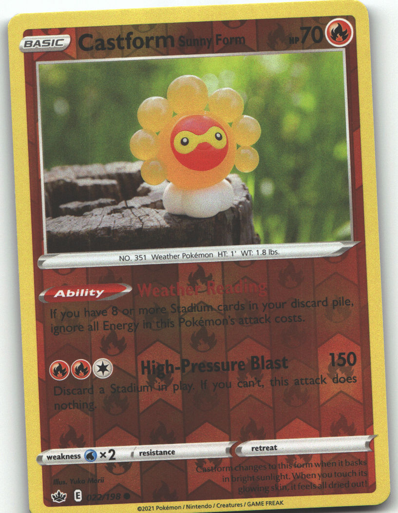 Castform Sunny Form