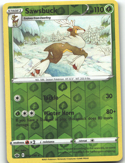 Sawsbuck | Lightly Played / English / Reverse Holofoil