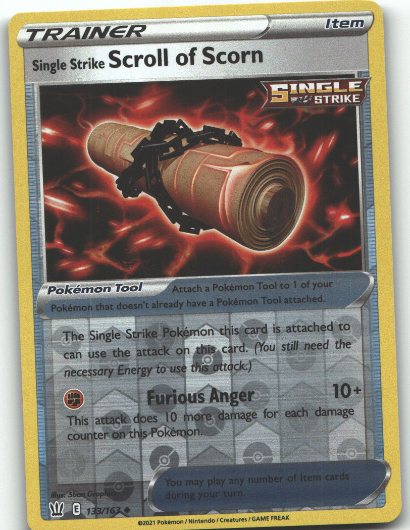 Single Strike Scroll of Scorn