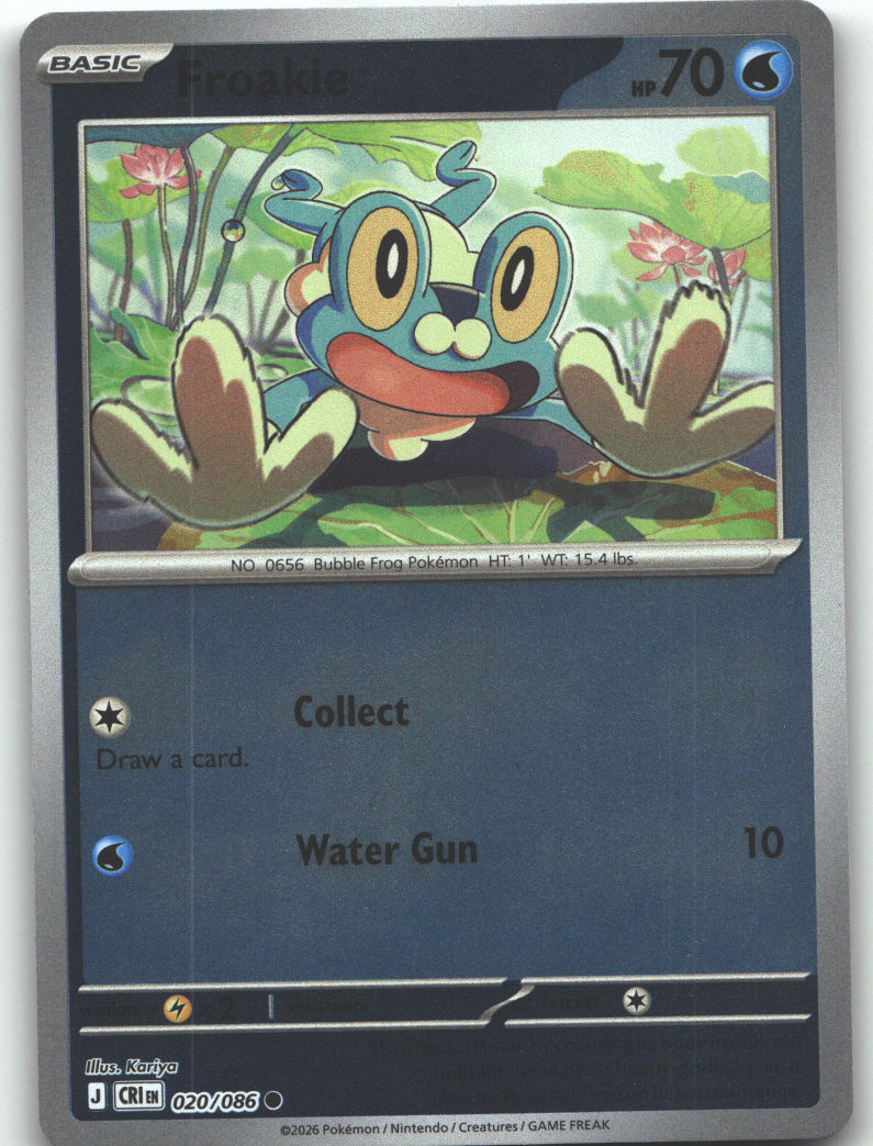 Froakie - 020/086