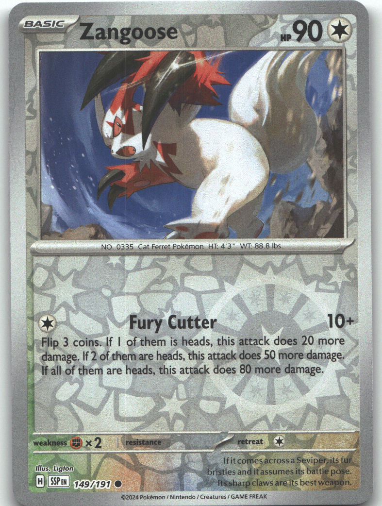 Zangoose | Near Mint / English / Reverse Holofoil