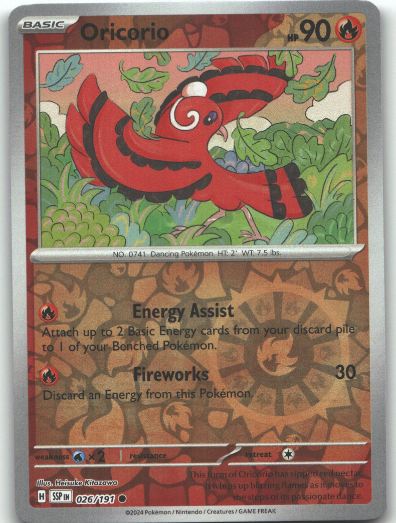 Oricorio - 026/191