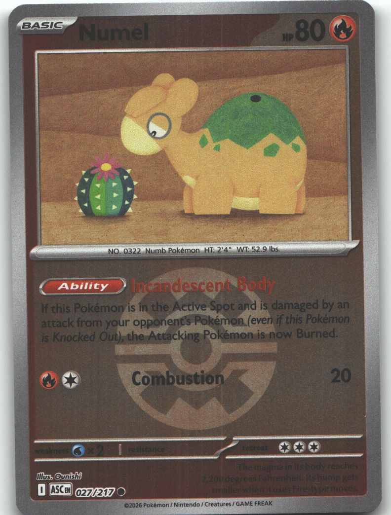 Numel - 027/217 (Quick Ball)
