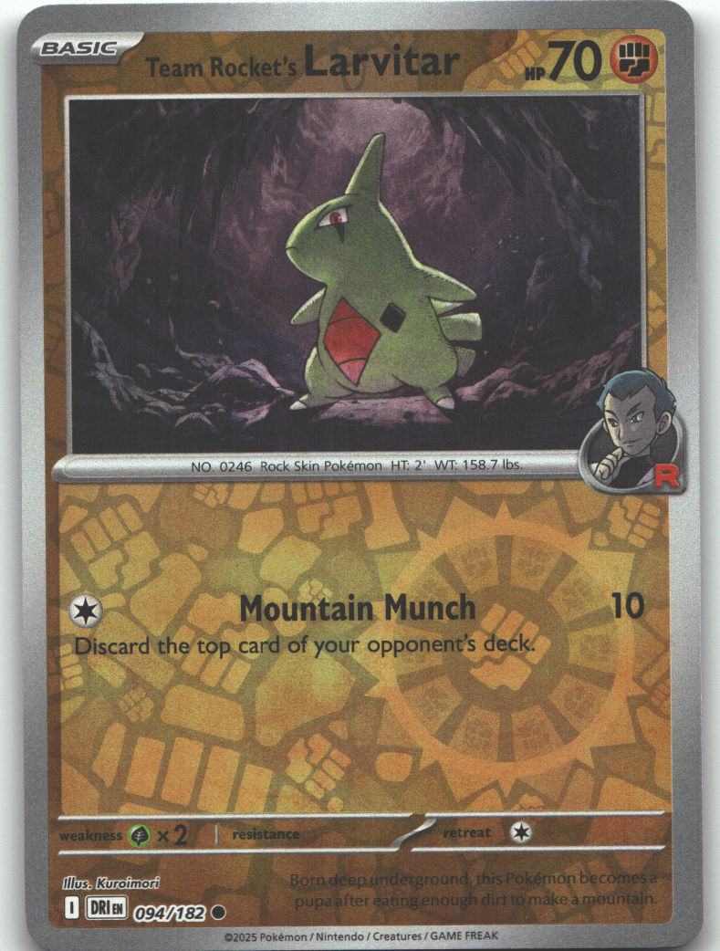 Team Rocket's Larvitar