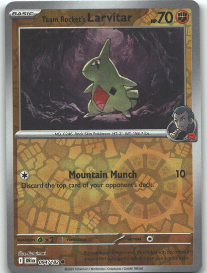 Team Rocket's Larvitar