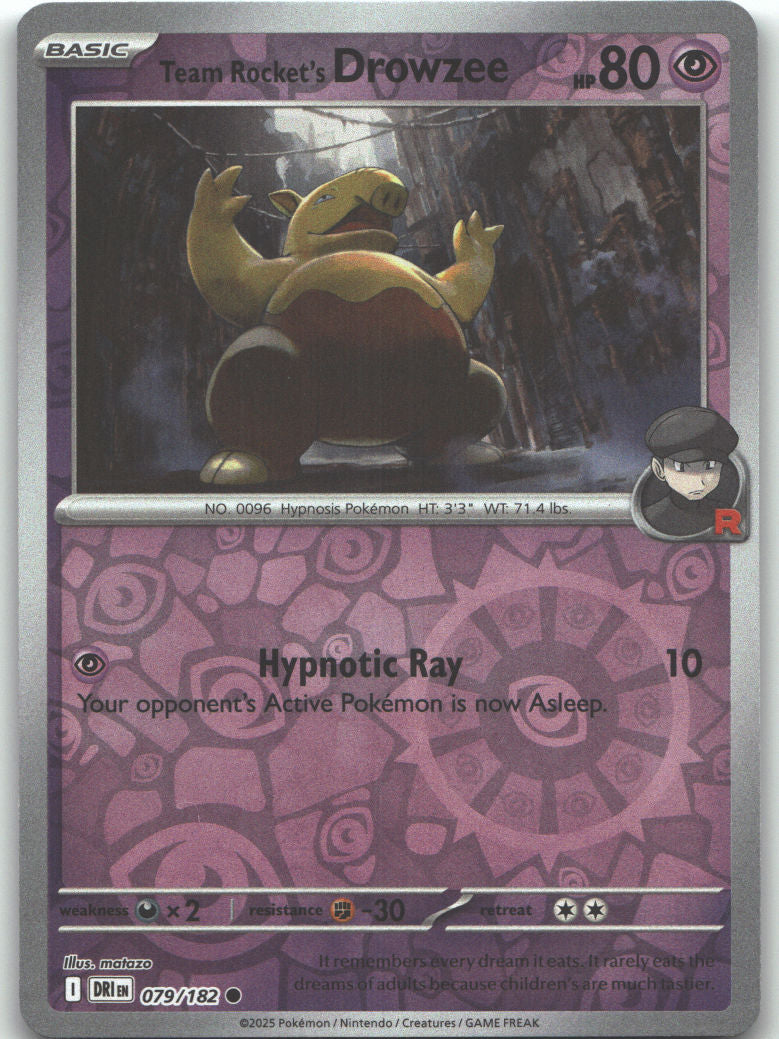 Team Rocket's Drowzee