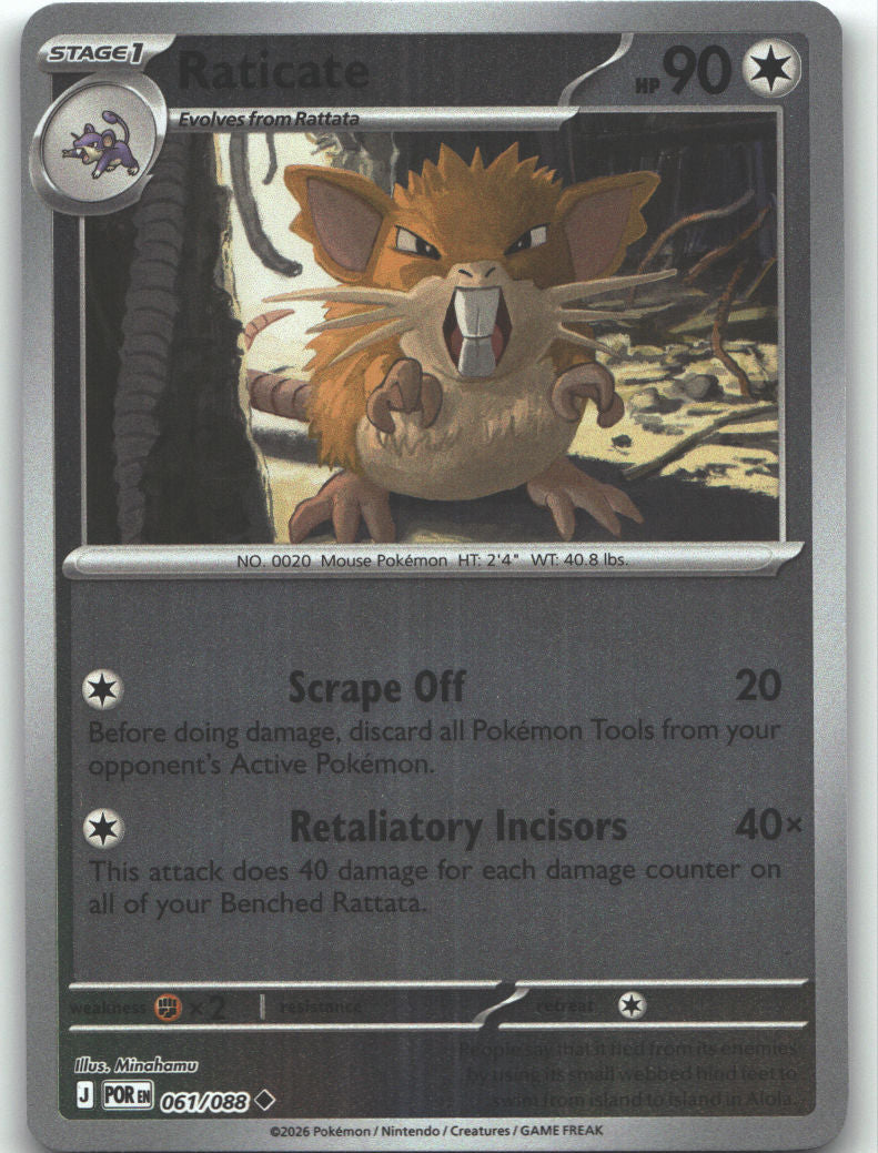 Raticate - 061/088