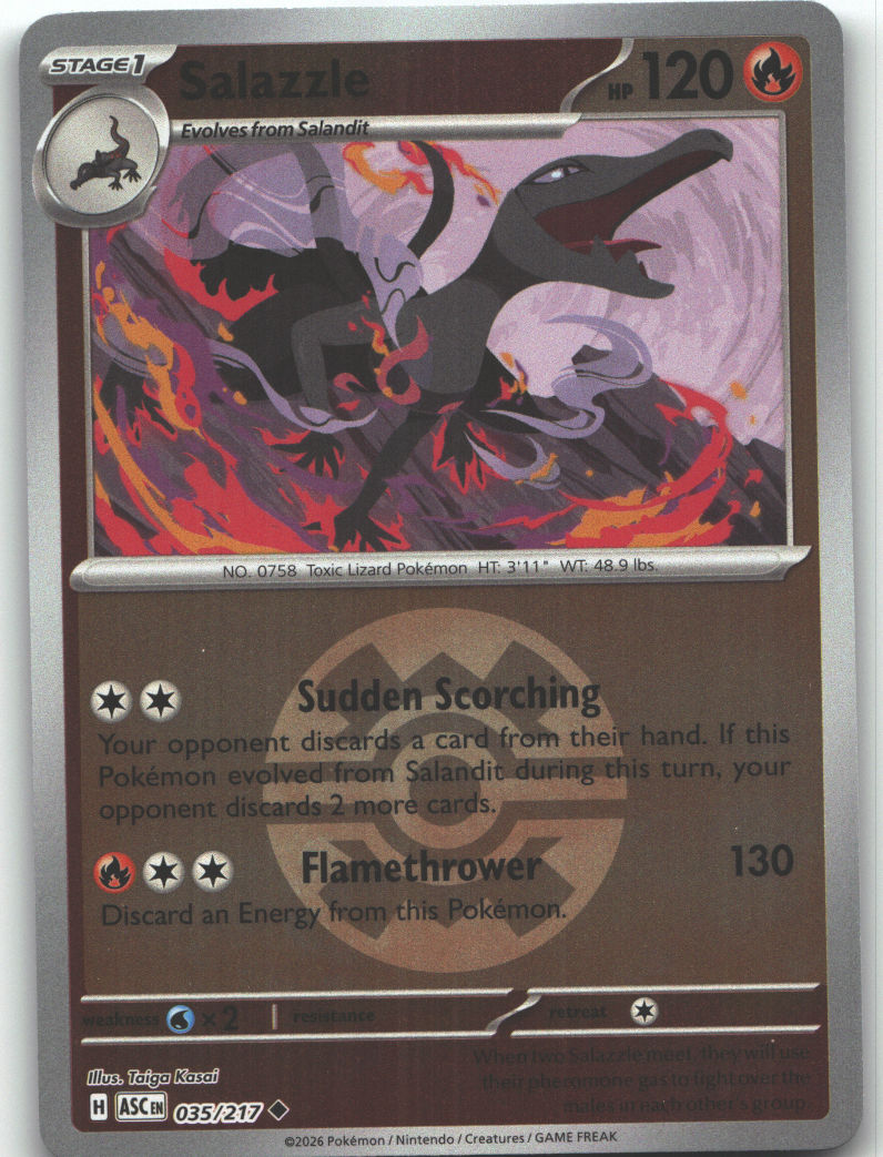 Salazzle - 035/217 (Quick Ball)