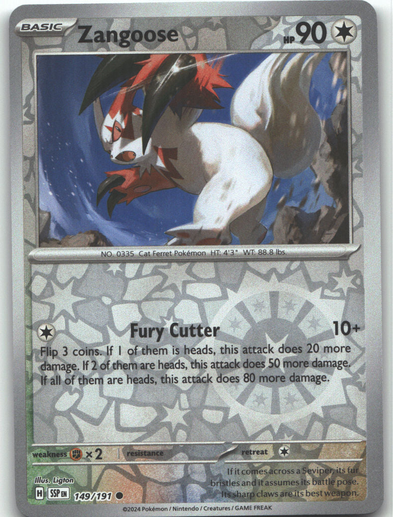Zangoose | Near Mint / English / Reverse Holofoil