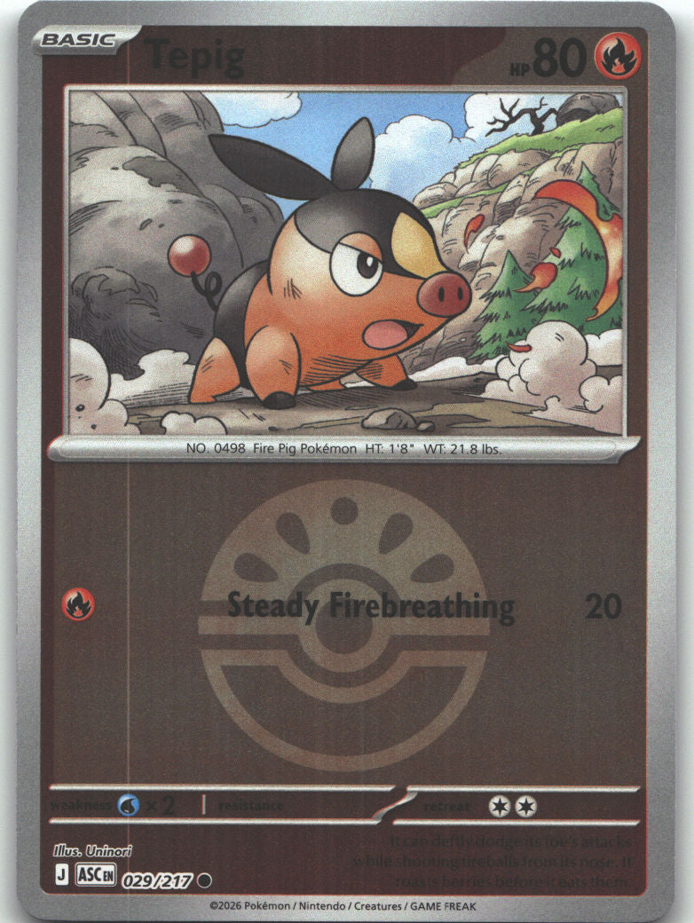 Tepig (Friend Ball)
