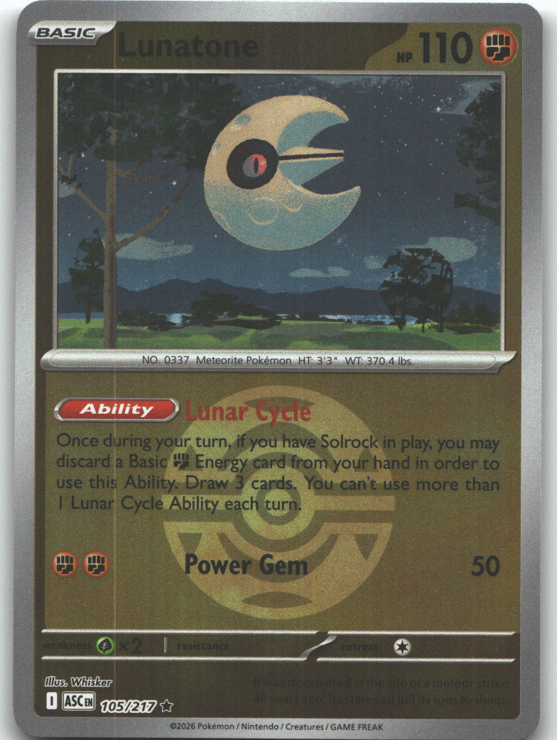 Lunatone (Dusk Ball)
