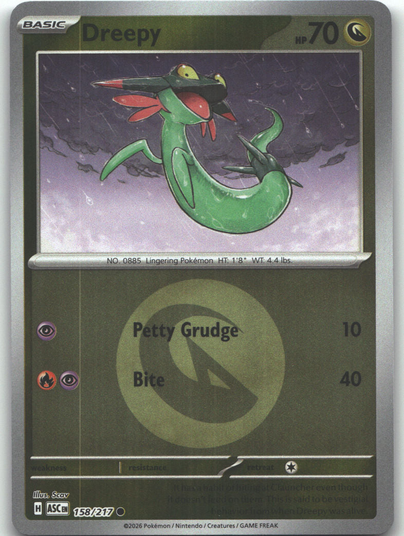 Dreepy - 158/217 (Energy Symbol Pattern)