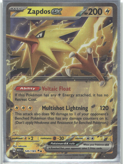 Zapdos ex - 145/165