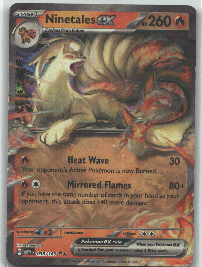Ninetales ex - 038/165