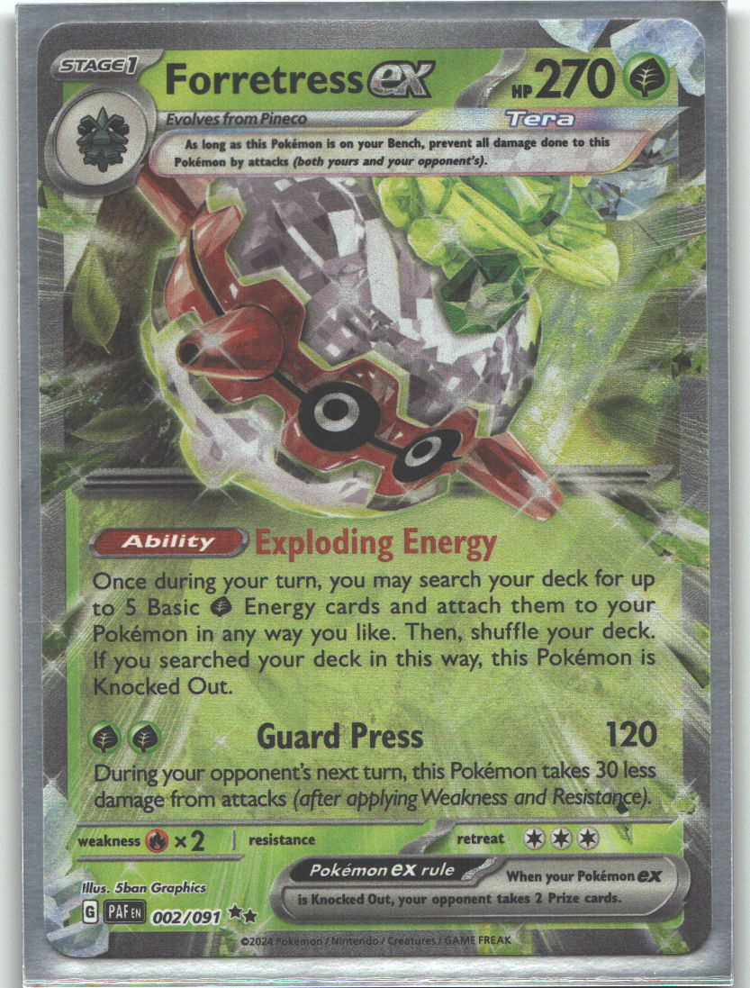 Forretress ex - 002/091