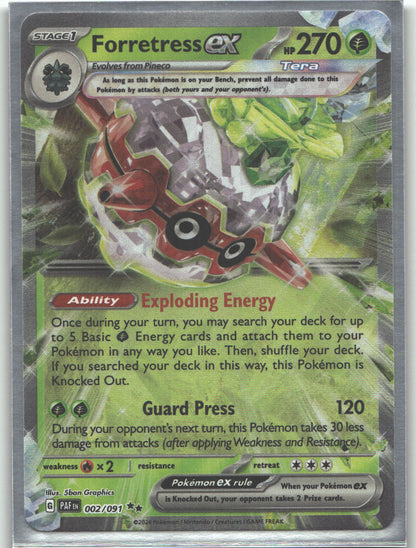 Forretress ex - 002/091