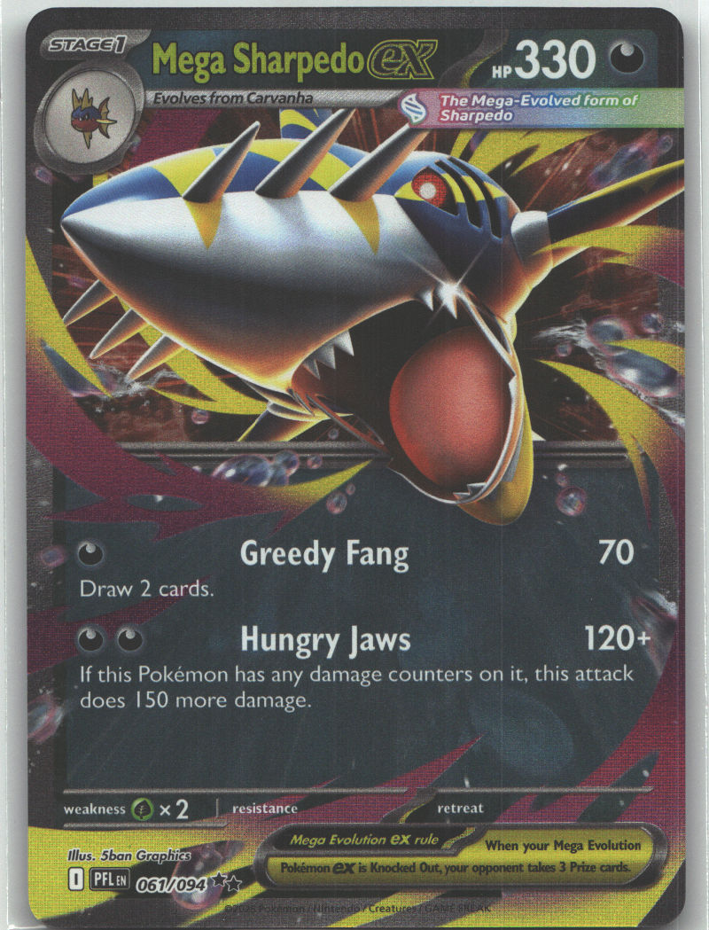 Mega Sharpedo ex - 061/094