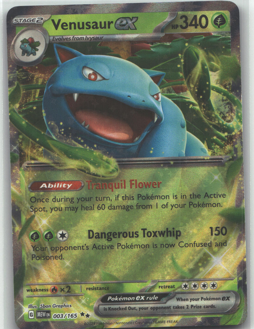 Venusaur ex - 003/165
