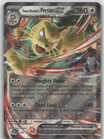 Team Rocket's Persian ex - 150/182