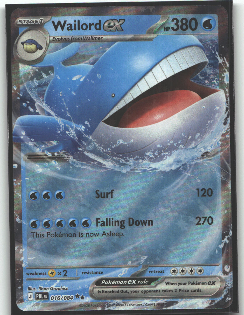 Wailord ex - 016/084