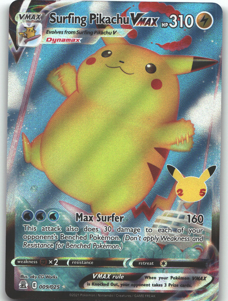 Surfing Pikachu VMAX