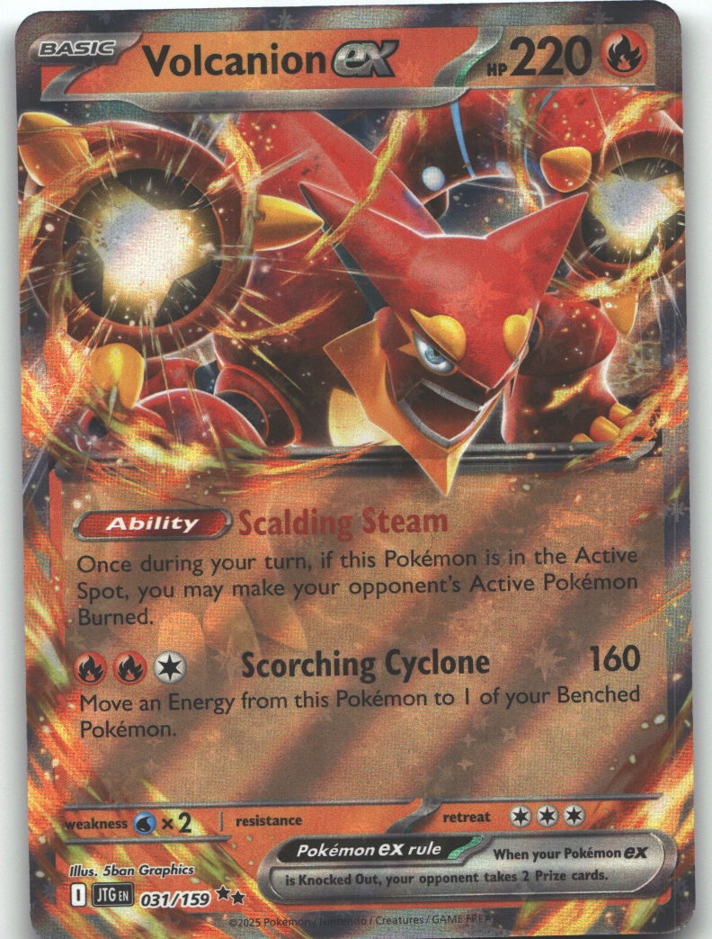 Volcanion ex - 031/159 | Near Mint / English / Holofoil