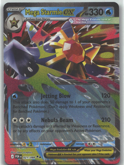 Mega Starmie ex - 021/088