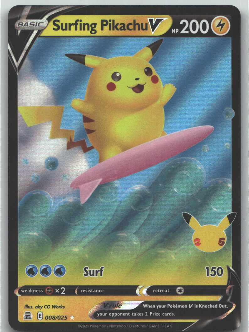 Surfing Pikachu V