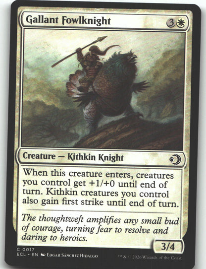 Gallant Fowlknight