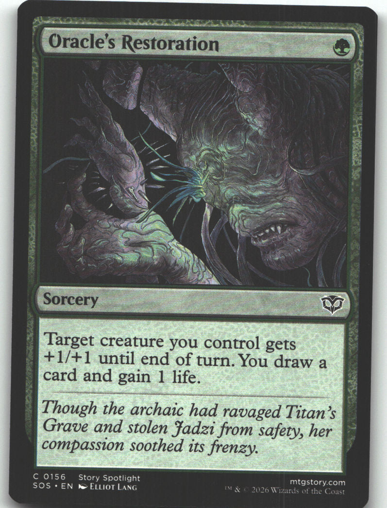 Oracle's Restoration