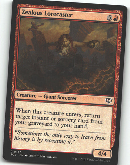 Zealous Lorecaster