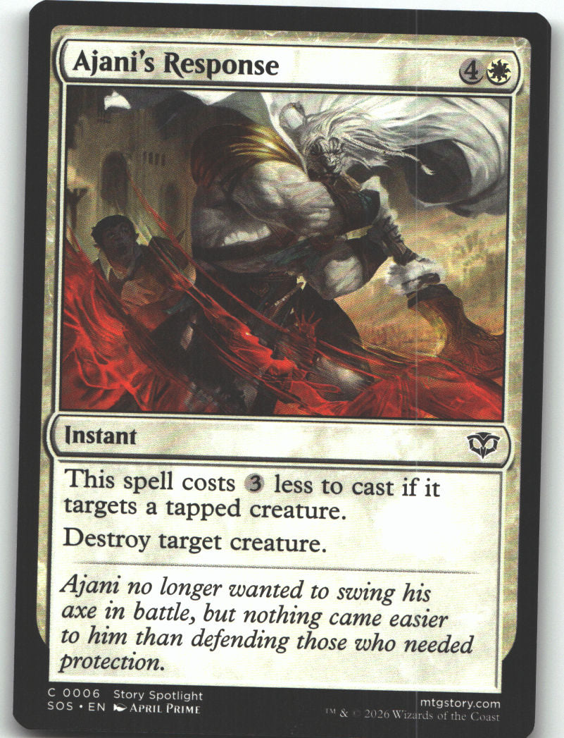 Ajani's Response