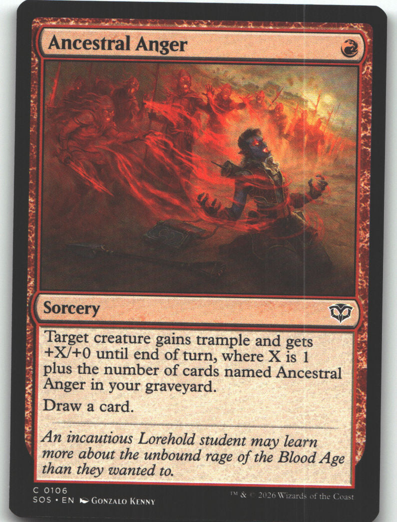 Ancestral Anger