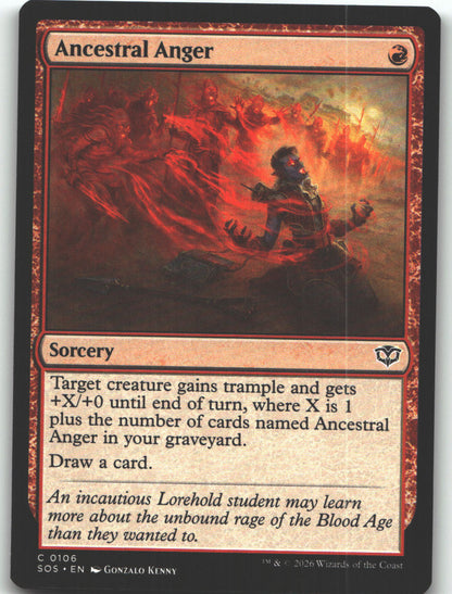 Ancestral Anger