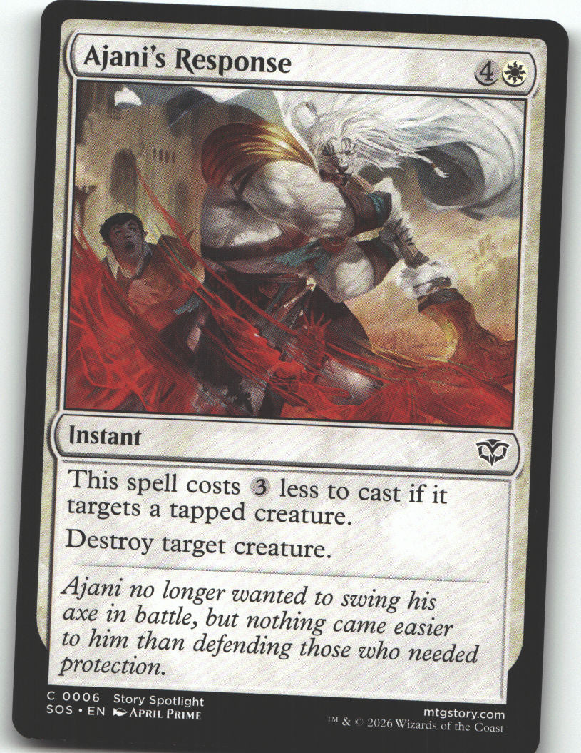 Ajani's Response