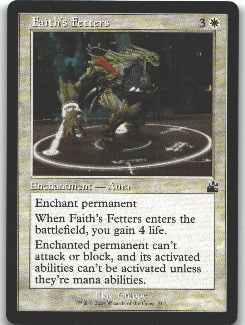 Faith's Fetters (Retro Frame)