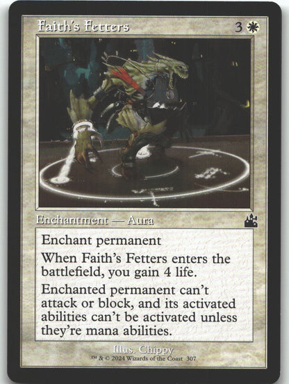 Faith's Fetters (Retro Frame)