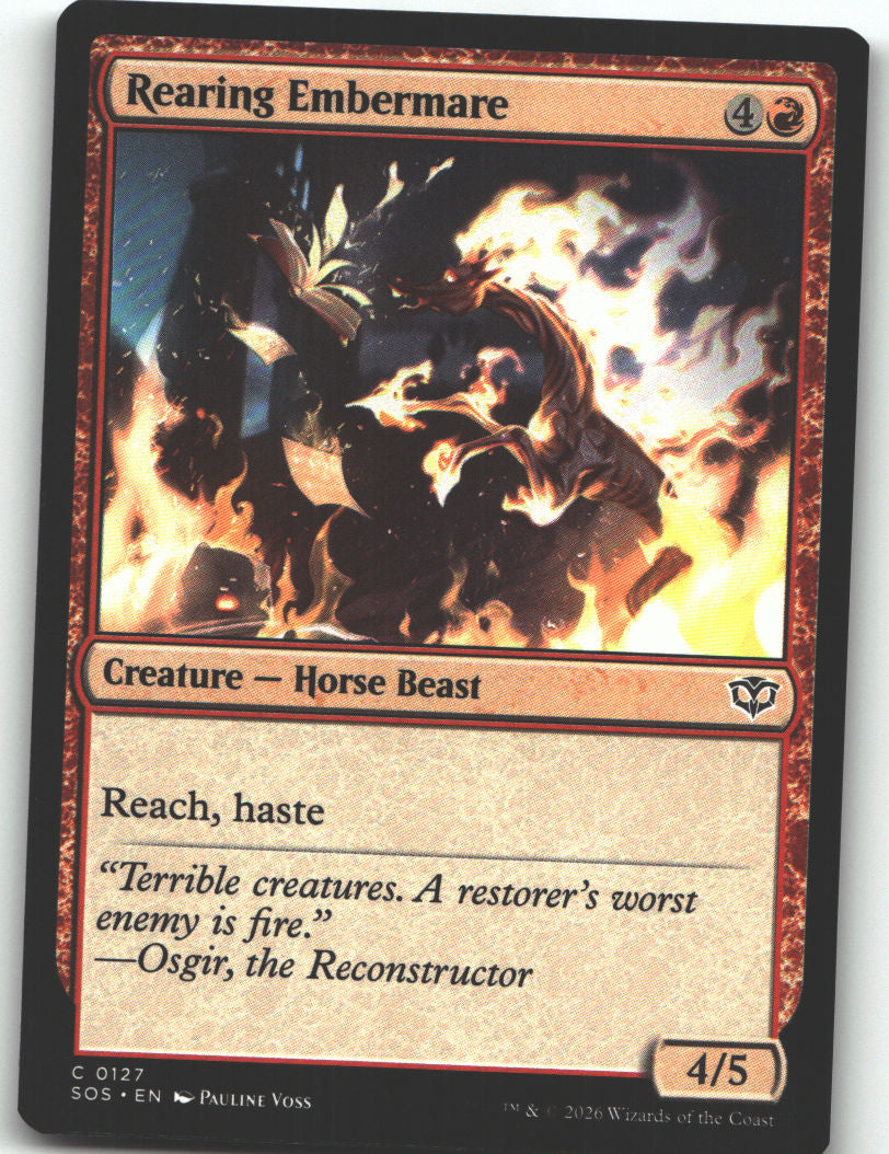 Rearing Embermare