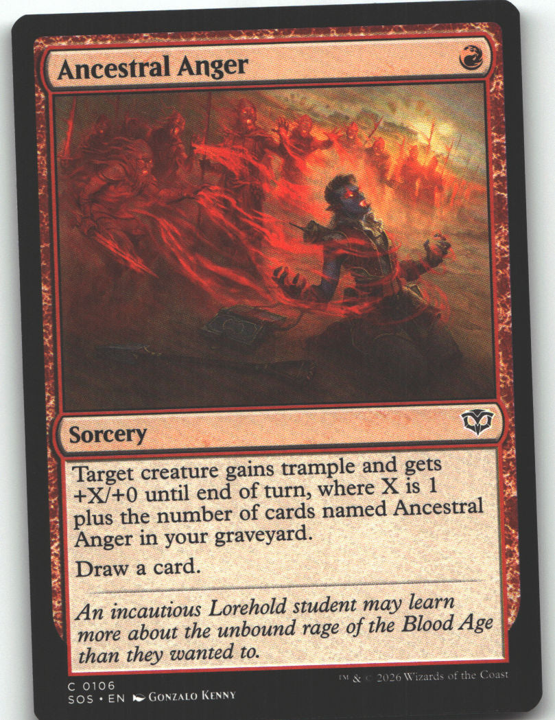 Ancestral Anger