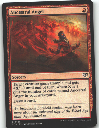 Ancestral Anger