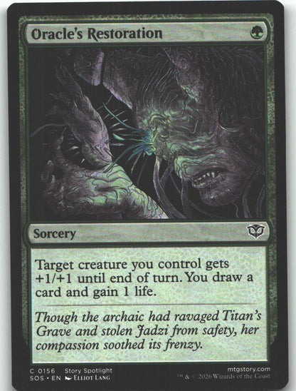 Oracle's Restoration