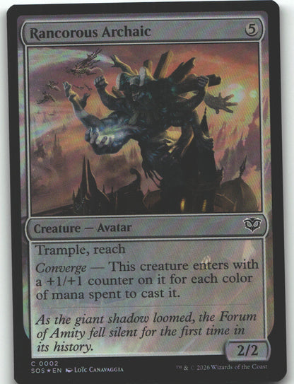 Rancorous Archaic