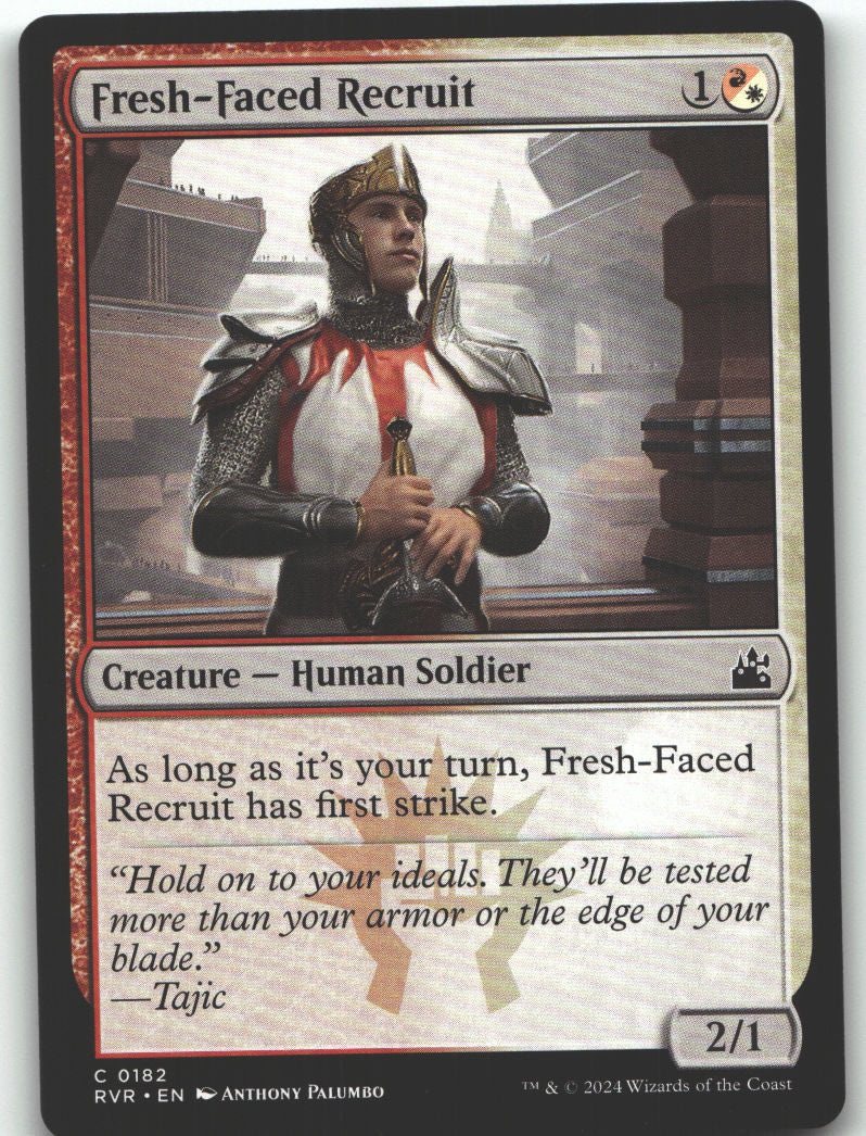 Fresh-Faced Recruit