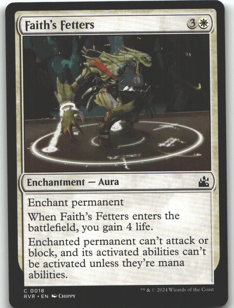 Faith's Fetters